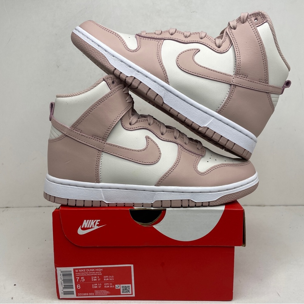 Nike Dunk High WMNS “Pink Oxford” 2023